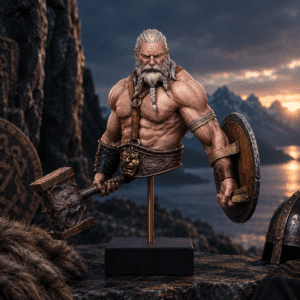 Figurine résine Vikings​