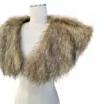 Cape en fourrure Viking médiévale femme